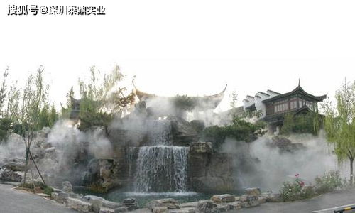 假山園林景觀噴霧加濕機(jī)高壓微霧加濕機(jī)的廣泛應(yīng)用 深圳泰鼎